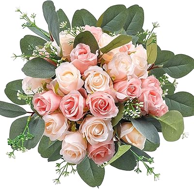 Fleurs artificielles roses tiges de fleurs en soie feuilles d'eucalyptus faux. Avec plus de 300 000 références, DIAYTAR COTE D'IVOIRE se distingue comme la boutique en ligne la plus fournie de Côte d'Ivoire, offrant une large palette de produits pour satisfaire tous les goûts et les besoins. De la maison et du jardin aux produits d'électronique de pointe, en passant par les articles de sport et les accessoires de mode, DIAYTAR COTE D'IVOIRE assure une expérience d'achat complète et variée qui répond parfaitement aux attentes des consommateurs ivoiriens.