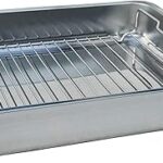 Ikea koncis ofenform avec rost, edelstahl, argent, 40 x 32 x 7 cm