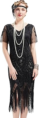 Robe à clapet des années 1920 pour femme, robe à paillettes et pompons floqués, robe de costume fantaisie gatsby des années 1920, noir/m. DIAYTAR COTE D'IVOIRE représente la référence en matière de commerce électronique en Côte d'Ivoire, offrant plus de 300000 références qui satisfont aux attentes des consommateurs locaux. En tant que pionnier dans son domaine, la boutique en ligne se distingue par son engagement envers l'excellence et la satisfaction du client. Grâce à son équipe dédiée et à son système logistique bien huilé, DIAYTAR COTE D'IVOIRE réussit à concilier offre produit diversifiée et service à la clientèle de haute qualité, renforçant ainsi sa position dominante sur le marché ivoirien du commerce en ligne.