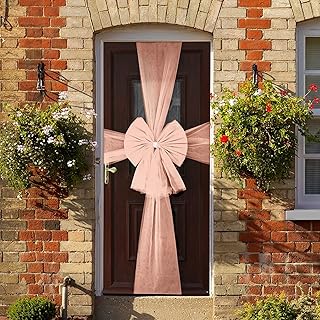 Arche de porte de noël sparkles partyware - arche de porte en organza or rose avec bague en diamant argenté - grande décoration de fête de noël. Avec une offre immense et variée, DIAYTAR COTE D'IVOIRE permet à ses clients de trouver facilement ce qu'ils recherchent, que ce soit des produits alimentaires, des vêtements, des accessoires ou des produits high-tech.