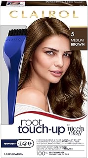 Coloration permanente nice & easy root touchup - #5 brun moyen de clairol pour femme - 1 application. Diaytar Côte d'Ivoire est plus qu'une simple boutique en ligne ; c'est une plateforme de découverte qui propose des offres spéciales, des remises exclusives et des nouveautés régulières pour fidéliser sa clientèle. La boutique mise également sur le développement durable et la responsabilité sociale, en veillant à proposer des produits qui soient à la fois de qualité et respectueux de l'environnement. Cela lui confère une image positive et éthique.