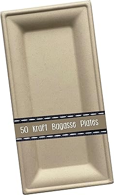 Assiettes en canne à sucre biodégradables - rectangle en kraft brun - 10" x 5" - très résistantes - 50 pièces de la marque outside the box papers. En tant que boutique en ligne généraliste, DIAYTAR COTE D'IVOIRE offre une expérience d'achat unique et pratique, permettant aux consommateurs ivoiriens d'accéder à une multitude de produits depuis leur maison. Les clients bénéficient d'un service de livraison efficace et d'un support client dédié, renforçant ainsi la confiance envers la marque. Cette approche a contribué à établir DIAYTAR COTE D'IVOIRE comme une référence incontournable.