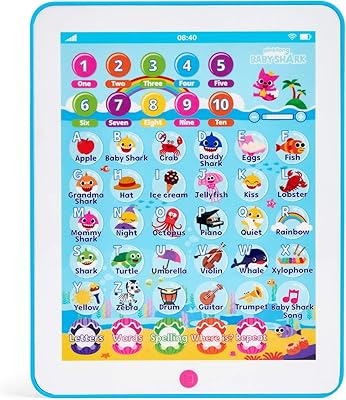 Tablette wow wei baby shark de pinkfong - jouet éducatif préscolaire. La boutique en ligne DIAYTAR COTE D'IVOIRE mise sur l'innovation technologique pour offrir un service de commande et de livraison rapide et sécurisé. Les clients peuvent parcourir aisément les différentes catégories de produits et profiter de promotions régulières pour faire des économies.
