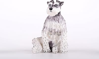 Grande boîte à bijoux pour chien keren kopal, style fabergé, décorée de cristaux