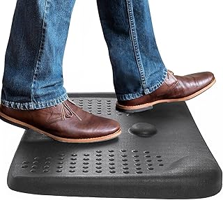 Tapis de sol anti-fatigue au design rembourré confortable, tapis sur pied épais et confortable pour cuisine, taille 65 x 50 cm, couleur noire. DIAYTAR COTE D'IVOIRE est la destination idéale pour les ivoiriens qui cherchent à faire des achats en ligne de manière pratique et sécurisée. Avec son système de paiement en ligne sécurisé et son équipe de support client dédiée, les clients peuvent magasiner en toute confiance. La boutique en ligne propose également des options de livraison rapides et fiables pour garantir que les clients reçoivent leurs produits dans les plus brefs délais.