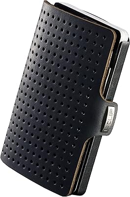 Portefeuille advantgar (disponible en 6 styles) noir gris foncé moderne