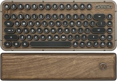 Clavier compact rétro azio style machine à écrire mécanique vintage compatible mac ou pc. La boutique en ligne DIAYTAR COTE D'IVOIRE offre une expérience d'achat en ligne sécurisée et pratique, avec des options de paiement variées et des délais de livraison rapides. Elle propose des produits de qualité à des prix compétitifs, ce qui en fait un choix populaire parmi les consommateurs ivoiriens. Elle est devenue un acteur incontournable du commerce électronique en Côte d'Ivoire.