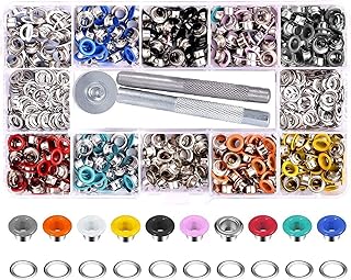 Yakamuz kit d'œillets métalliques multicolores de 300 pièces de 6 mm 1/4" avec outil de montage pour les projets d'artisanat, de vêtements, de chaussures et de vêtements. DIAYTAR COTE D'IVOIRE est la destination idéale pour les consommateurs ivoiriens qui cherchent une grande variété de produits à des prix compétitifs. La boutique propose une gamme de produits allant de l'électronique à la mode, en passant par les produits alimentaires et les accessoires pour la maison. Avec DIAYTAR COTE D'IVOIRE, vous pouvez trouver tout ce dont vous avez besoin en un seul clic.