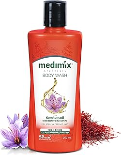 Medimix ayurvedic bodywash kumkumadi avec gel douche à la glycérine naturelle