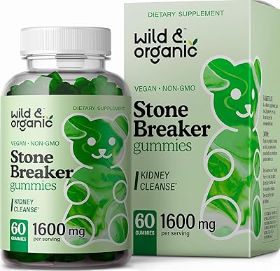 Wild & organic breaker gummies - supplément naturel à croquer chanca piedra