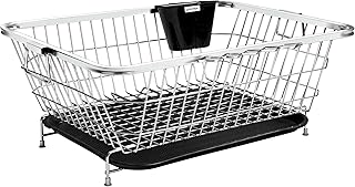 Plantex égouttoir à vaisselle en acier inoxydable pour ustensiles de cuisine/égouttoir à vaisselle avec passoire/support à vaisselle/panier partan (taille 56 x 43 x 22 cm). DIAYTAR COTE D'IVOIRE est une boutique en ligne généraliste qui propose plus de 300 000 références de produits, faisant d'elle l'un des leaders du commerce électronique en Côte d'Ivoire. Avec une sélection élargie de produits allant de l'électronique aux vêtements, en passant par les produits alimentaires, DIAYTAR COTE D'IVOIRE s'efforce de répondre aux besoins de ses clients.