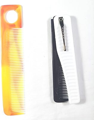Peigne à cheveux en plastique mj ragav avec peigne à cheveux pliable