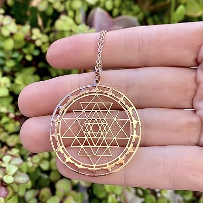 Collier roxy crystals sri yantra