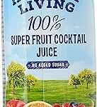 Lacnor healthy living jus de fruit 100 % merveilleux, sans sucre ajouté, 1