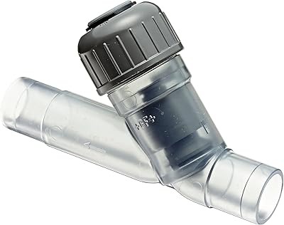 Gf piping systems - 192304006 clapet anti-retour en y en pvc, étoile, siège epdm, joint epdm, robinet 1/2". DIAYTAR COTE D'IVOIRE est la boutique en ligne leader en Côte d'Ivoire, avec un catalogue de plus de 300 000 références de produits. La boutique propose des produits de marques locales et internationales, à des prix compétitifs, pour répondre aux besoins de tous les consommateurs. Elle offre également des services de paiement sécurisés et des options de livraison flexibles pour garantir la satisfaction de ses clients.