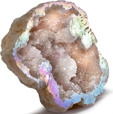 Géode de quartz kalifano angel aura - amas de cristal cuarzo à haute