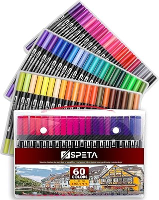 Marqueurs aquarelle vibrants speta pour enfants et adultes 60 marqueurs avec pointe. DIAYTAR COTE D'IVOIRE est votre destination de choix pour faire du shopping en ligne en Côte d'Ivoire, avec une offre immense de produits qui s'étend des électroménagers aux vêtements en passant par les produits alimentaires. La boutique met à disposition des outils de recherche avancés pour faciliter la navigation. Les frais de livraison sont également très compétitifs.
