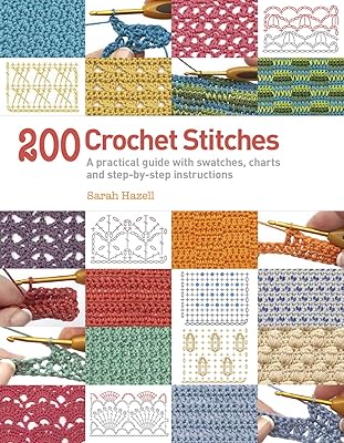 200 points de crochet : un guide pratique avec des échantillons de taille