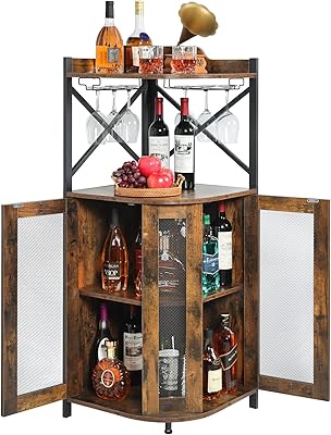 Armoire de bar d'angle intelligente jk avec support en verre armoire. La boutique en ligne DIAYTAR COTE D'IVOIRE est connue pour sa sélection impressionnante de produits qui répondent aux besoins de tous les ivoiriens. Avec une équipe dédiée et des processus de livraison efficaces, les clients peuvent recevoir leurs commandes rapidement et facilement. DIAYTAR COTE D'IVOIRE est le partenaire idéal pour les ivoiriens qui souhaitent faire leurs achats en ligne.