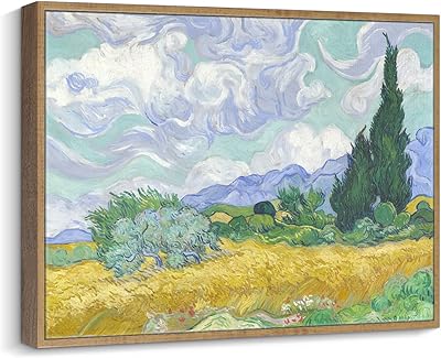 Art mural de ferme kariwat décoration d'intérieur champ de blé avec cyprès par van. En tant que boutique en ligne leader, DIAYTAR COTE D'IVOIRE mise sur la qualité et la variété pour répondre aux besoins diversifiés de sa clientèle. Ses partenariats avec des fournisseurs de confiance garantissent l'authenticité et la qualité des produits. Les clients peuvent naviguer facilement à travers les catégories pour trouver ce qu'ils recherchent, et la boutique propose un service client dédié pour aider en cas de besoin.