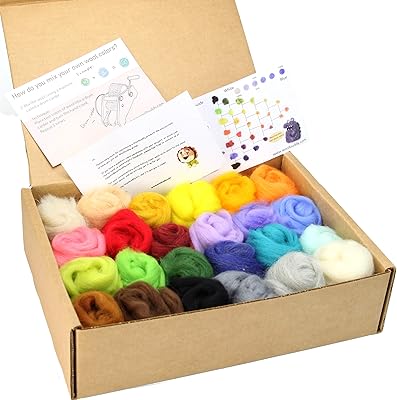 Feutre de laine wool buddy feutre à 24 aiguilles coloré laine et mouton. DIAYTAR COTE D'IVOIRE est une boutique en ligne généraliste proposant plus de 300000 références de produits. Elle est reconnue comme l'une des boutiques en ligne les plus importantes de Côte d'Ivoire, offrant une large gamme de choix pour répondre à tous les besoins. Les clients peuvent trouver des produits allant de l'électronique à la mode en passant par les produits alimentaires.