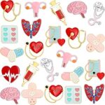 Broche stéthoscope, cadeaux de la semaine de l'infirmière, épingle à revers en émail