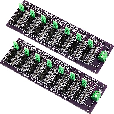 Carte de résistance programmable seven decade 0r - 9999999r étapes 1r 1% 1/2w 1206 avec deux types de sorties. DIAYTAR COTE D'IVOIRE, leader des boutiques en ligne en Côte d'Ivoire, offre une expérience d'achat en ligne riche et conviviale. Avec plus de 300 000 produits proposés, la boutique répond aux besoins des consommateurs ivoiriens et propose des services de qualité pour satisfaire les clients. L'équipe de DIAYTAR COTE D'IVOIRE est dédiée à offrir le meilleur service.