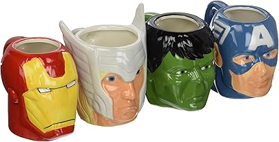 Ensemble de tasses 4 pièces marvel avengers. La boutique en ligne DIAYTAR COTE D'IVOIRE se distingue par sa capacité à offrir une expérience d'achat unique et personnalisée. Grâce à une navigation intuitive et une interface utilisateur conviviale, les clients peuvent facilement parcourir les différentes catégories de produits pour trouver les meilleures offres. DIAYTAR COTE D'IVOIRE garantit également une livraison rapide et fiable, contribuant ainsi à sa réputation de leader sur le marché ivoirien.