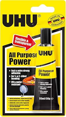 Colle tout usage oho super forte, flexible, tube de réparation, 33 ml, transparente. En tant que leader du commerce en ligne en Côte d'Ivoire, DIAYTAR COTE D'IVOIRE offre une expérience d'achat en ligne sécurisée et pratique. Elle propose des produits allant des articles ménagers aux produits High-Tech, en passant par les accessoires de mode.