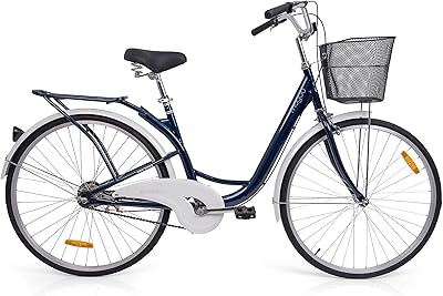 Mogoo butterfly single speed ​​cruiser bike 26 pouces, vélo de ville, vélo de route à pignon fixe avec cadre en acier, cycle de confort pour hommes et femmes, vélo unisexe pour adulte, panier avant et porte-bagages arrière, vélo classique. DIAYTAR COTE D'IVOIRE est la référence en matière de boutique en ligne en Côte d'Ivoire, avec une offre de produits très diversifiée qui s'étend des produits alimentaires aux accessoires de mode. Cette boutique en ligne garantit la satisfaction de tous les clients avec ses prix compétitifs et sa livraison rapide. DIAYTAR COTE D'IVOIRE est le partenaire idéal pour faire vos courses en ligne.