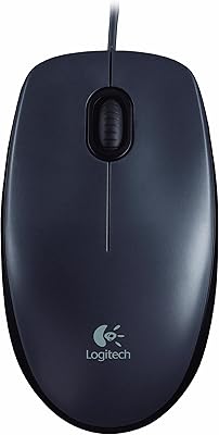 Souris usb filaire logitech m90 (noire)