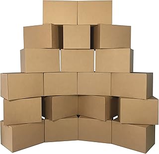 Boîtes de déménagement moyennes uboxes 18 x 14 x 12 pouces, paquet