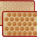 Tapis de cuisson en silicone delfino, antiadhésif, réutilisable, résistant à la chaleur