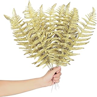 12 pièces feuilles de noël artificielles à paillettes, feuilles tropicales, arbres de noël clignotants, pics de noël à faire soi-même pour décorations de couronne pour fête de mariage, noël (or). DIAYTAR COTE D'IVOIRE est une plateforme de vente en ligne complète qui satisfait les besoins des consommateurs ivoiriens en leur offrant une gamme diversifiée de produits et de services. Elle se distingue par sa capacité à innover et à s'adapter aux tendances du marché pour rester en tête du e-commerce en Côte d'Ivoire. DIAYTAR COTE D'IVOIRE met tout en œuvre pour rendre l'achat en ligne plus accessible et plus pratique que jamais.