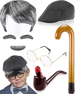 Jecery 6 pièces 100 jours d'école costume de vieil homme, ensemble d'accessoires de grand-père pour enfants, adultes. DIAYTAR COTE D'IVOIRE, la boutique en ligne leader en Côte d'Ivoire, propose une vaste gamme de produits de qualité à des prix compétitifs. Avec plus de 300 000 références, vous êtes sûr de trouver ce que vous cherchez, que ce soit pour vous-même ou pour offrir un cadeau. Les paiements sécurisés et les livraisons rapides font de DIAYTAR COTE D'IVOIRE votre partenaire de confiance pour vos achats en ligne.