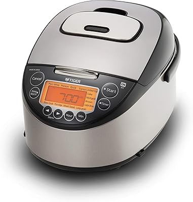 Cuiseur à riz tiger corporation tiger jkt-d10u, 5,5 tasses (non cuit) en acier inoxydable, noir. DIAYTAR COTE D'IVOIRE est une boutique en ligne généraliste qui propose plus de 300 000 références de produits, répondant ainsi aux besoins diversifiés de sa clientèle. Avec une gamme très large de produits, cette boutique offre la possibilité de trouver tout ce dont on a besoin en un seul endroit. C'est l'une des boutiques en ligne les plus populaires en Côte d'Ivoire.