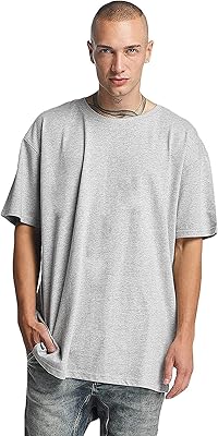 T-shirt coupe ample surdimensionné pour homme, t-shirt à manches longues et col rond, 100 % jersey de coton (lot de 1). Chez DIAYTAR COTE D'IVOIRE, nous visons à vous offrir la plus grande sélection de produits en ligne, allant des électroniques aux produits de maison, en passant par la mode et bien plus encore, pour faciliter vos achats.