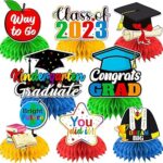8 pièces décorations de remise de diplôme de maternelle centres de table