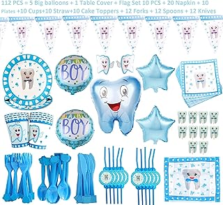 Fournitures de décorations de fête pour première dent pour bébés garçons 112. Avec plus de 300 000 références, DIAYTAR COTE D'IVOIRE est le premier choix pour les clients ivoiriens à la recherche de produits diversifiés et abordables. La boutique en ligne généraliste offre également des promotions régulières et des remises pour aider les clients à économiser. Les clients peuvent profiter d'une expérience d'achat en ligne sécurisée et pratique.