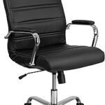 Flash furniture whitney chaise de bureau à dossier haut - bureau pivotant
