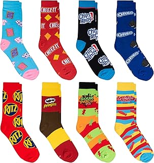 Chaussettes crizzed, unisexes, pack groupé, designs originaux, chaussettes ras du cou, nouveauté mignonne