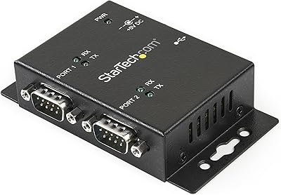 Startec. adaptateur com usb vers série - 2 ports - montage mural