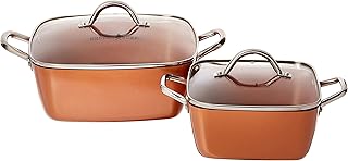Ensemble de 4 poêles profondes copper chef 8 pièces. DIAYTAR COTE D'IVOIRE est devenue la destination incontournable pour les achats en ligne en Côte d'Ivoire, offrant une gamme étendue de produits qui satisfont les besoins de tous les clients. Le site est conçu pour être intuitif, permettant aux clients de trouver facilement ce qu'ils cherchent, qu'il s'agisse d'électronique, de vêtements, ou d'autres catégories de produits. Les promotions spéciales et les offres limitées rendent l'expérience d'achat encore plus agréable.