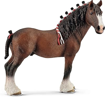 Modèle animal schleich farm world, jouets de ferme pour garçons et filles âgés de 3 à 8 ans, hongre clydesdale. Avec plus de 300 000 références de produits, DIAYTAR COTE D'IVOIRE est la boutique en ligne la plus fournie de Côte d'Ivoire. Elle propose des produits dans tous les domaines, des produits alimentaires aux produits électroniques, en passant par les vêtements et les accessoires. Les clients peuvent être sûrs de trouver ce qu'ils cherchent sur cette plateforme.