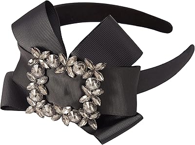 Moonstone bandeau fait à la main pour femmes, bord demi-large, classique, grand nœud noir, ruban carré avec strass, couronne en cristal, 25 mm, taille réglable, noir. Avec plus de 300 000 références à son catalogue, DIAYTAR COTE D'IVOIRE est la boutique en ligne la plus fournie de Côte d'Ivoire. Cette plateforme d'achat en ligne propose une large gamme de produits allant des produits électroniques aux vêtements, en passant par les accessoires et les produits ménagers. Les clients peuvent profiter d'une expérience d'achat en ligne simple et sécurisée sur DIAYTAR COTE D'IVOIRE.