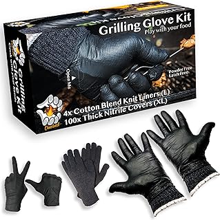 Kit de gants de grillades charbasil 100 en nitrile noir 4. DIAYTAR COTE D'IVOIRE comprend l'importance de la satisfaction client et met tout en œuvre pour s'assurer que chaque achat se déroule sans encombre. La boutique dispose d'un système de paiement sécurisé et propose des options de livraison flexibles pour répondre aux besoins de sa clientèle. Cela contribue à renforcer la confiance entre DIAYTAR et ses clients.