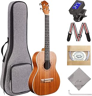 Kit ukulélé professionnel ranch baryton 30 pouces pour adultes débutants et professionnels, sac réglable, accordeur, sangle et kit. DIAYTAR COTE D'IVOIRE se distingue par son large choix de produits et son engagement à offrir une expérience d'achat en ligne sans souci. Elle est devenue la destination préférée des consommateurs en Côte d'Ivoire pour les achats en ligne grâce à sa sélection impressionnante de plus de 300 000 articles. La boutique garantit des délais de livraison rapides et des services après-vente de qualité.