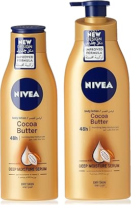 Nivea lotion de soin corporel au beurre de cacao pour peaux sèches, 400