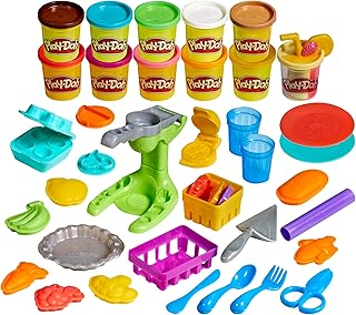 Ensemble de jeu de cuisine play-doh farmer's market avec 28 accessoires alimentaires et 11. En faisant vos achats sur DIAYTAR COTE D'IVOIRE, vous bénéficiez non seulement d'une grande variété de produits, mais aussi de promotions régulières et de réductions exclusives. La boutique est dédiée à offrir une satisfaction client incomparable, en proposant des services de qualité et une assistance à la clientèle efficace.