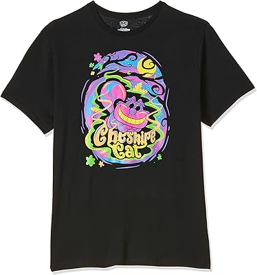 T-shirt funko pop black light - chat de cheshire (grand) - 57675